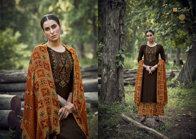 Zulfat Sohni 463  Regular Wear Pashmina Wholesale Dress Collection